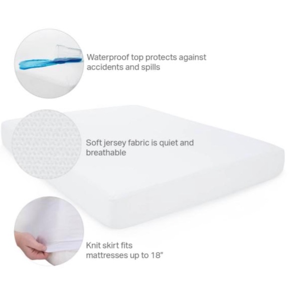 Full Weekender Jersey Waterproof Mattress Cover - Picture 3 of 7